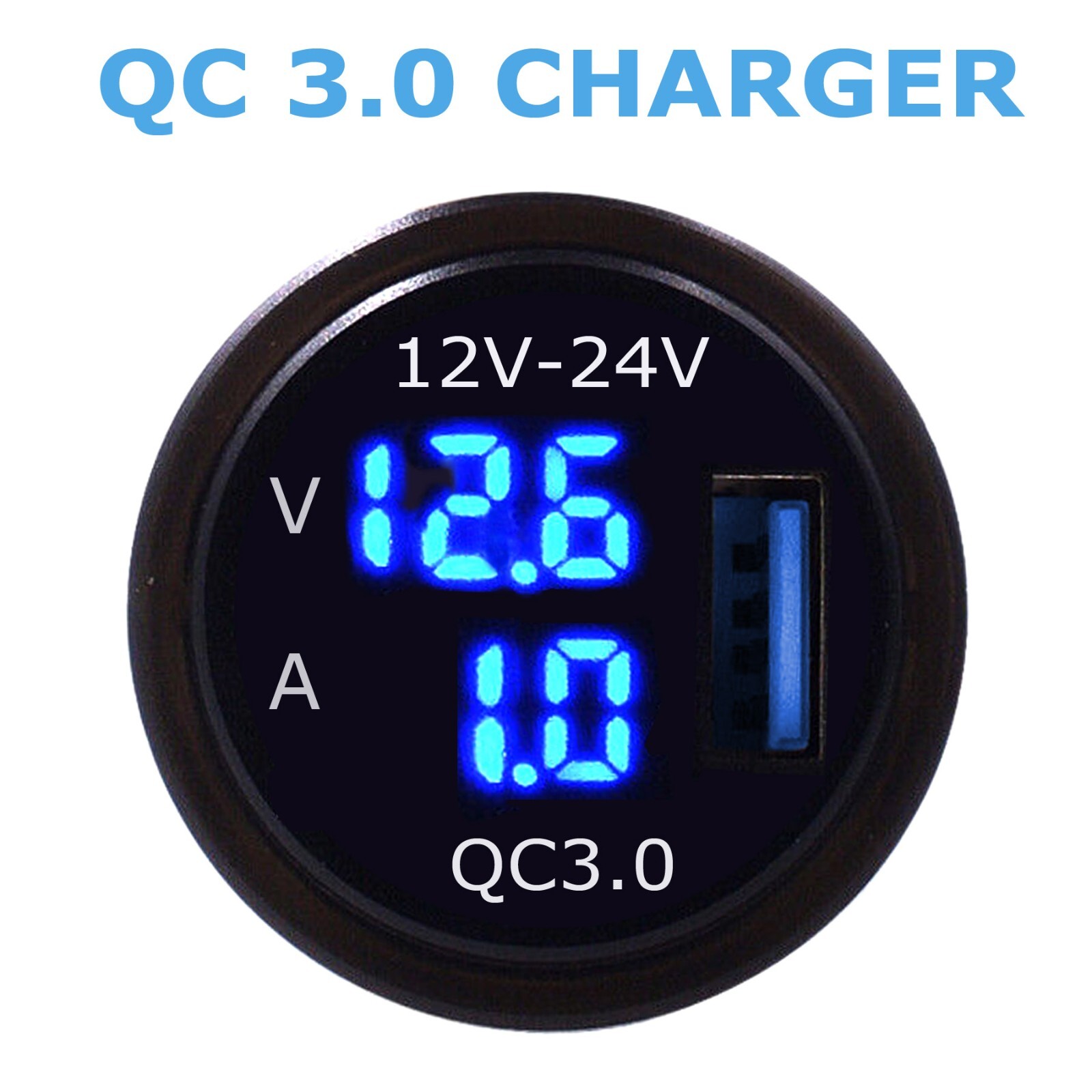 Waterproof CAR Battery Meter DC 12V Voltmeter LED Digital Display Voltage Gauge
