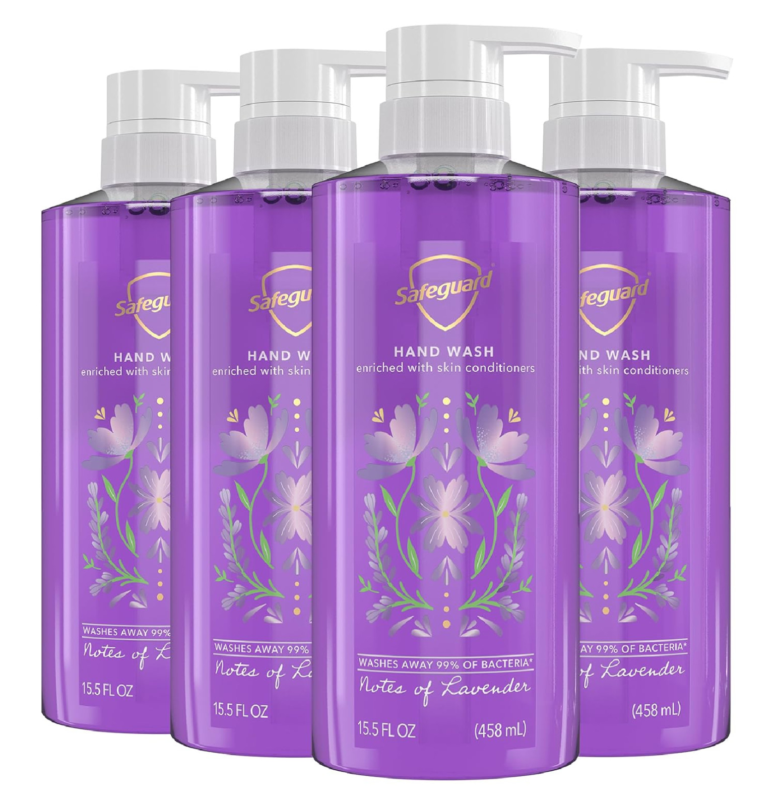 Safeguard Liquid Hand Soap, Micellar Deep Cleansing, Washes Away 99% Bacteria, M
