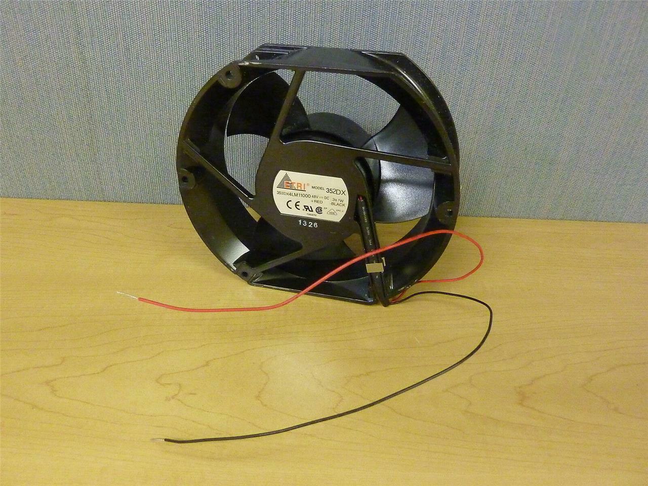 ETRI 325DX 352DX4LM11000 DC Fan Axial 48VDC 30.7W (10497)