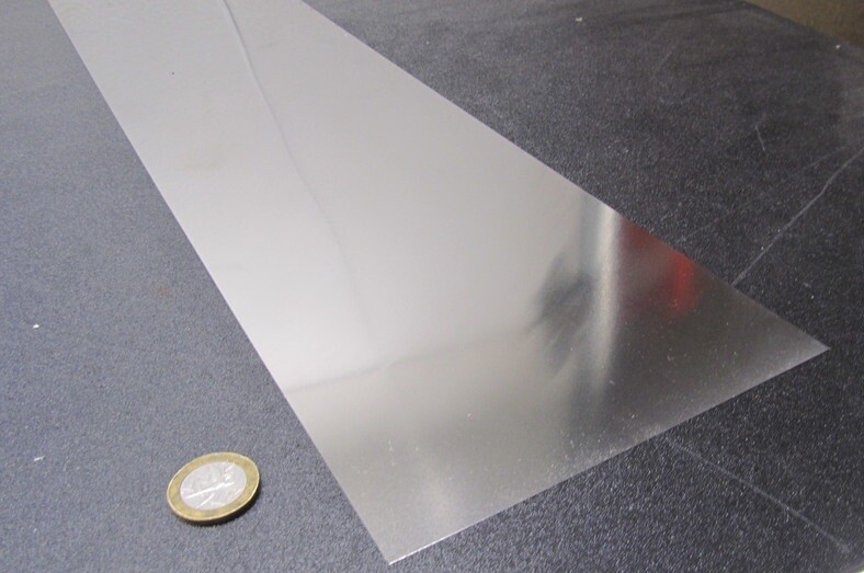 301 Stainless Steel Sheet Shim, .020″ (+/-.0010″) x 6.0″ Width x 5 Foot Length