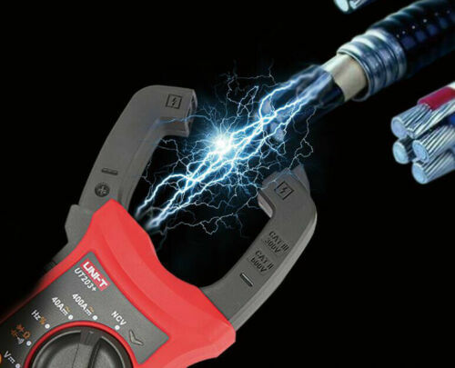 UNI-T UT203+ Digital Handheld Clamp Meter AC DC Current Tester 400-600A,True ✦Kd