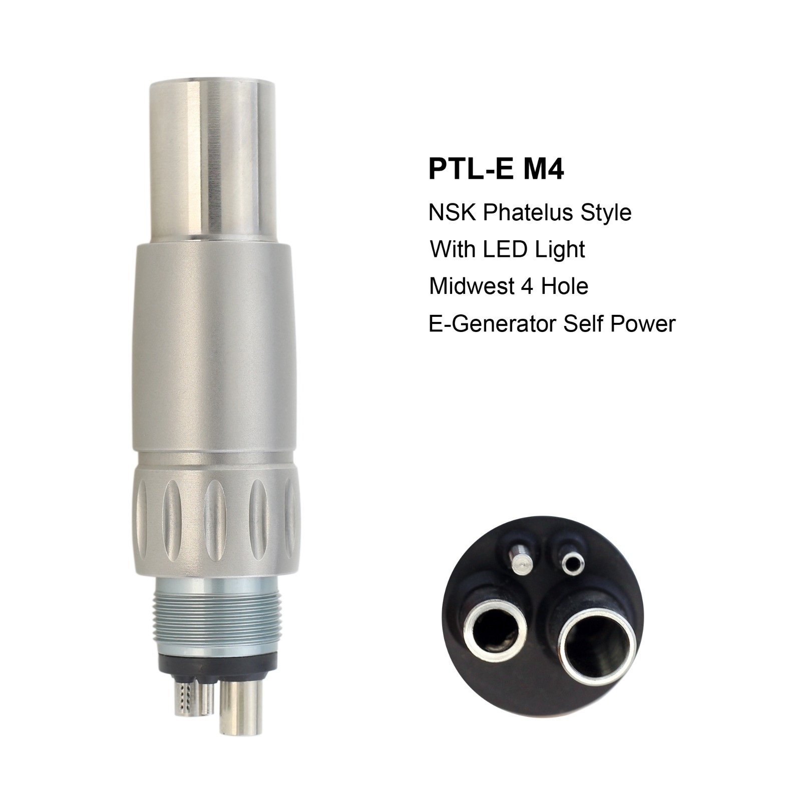 BEING Dental 45° Angle Surgical Handpiece LED For KaVo NSK Coupler 4 Hole 6 Pin