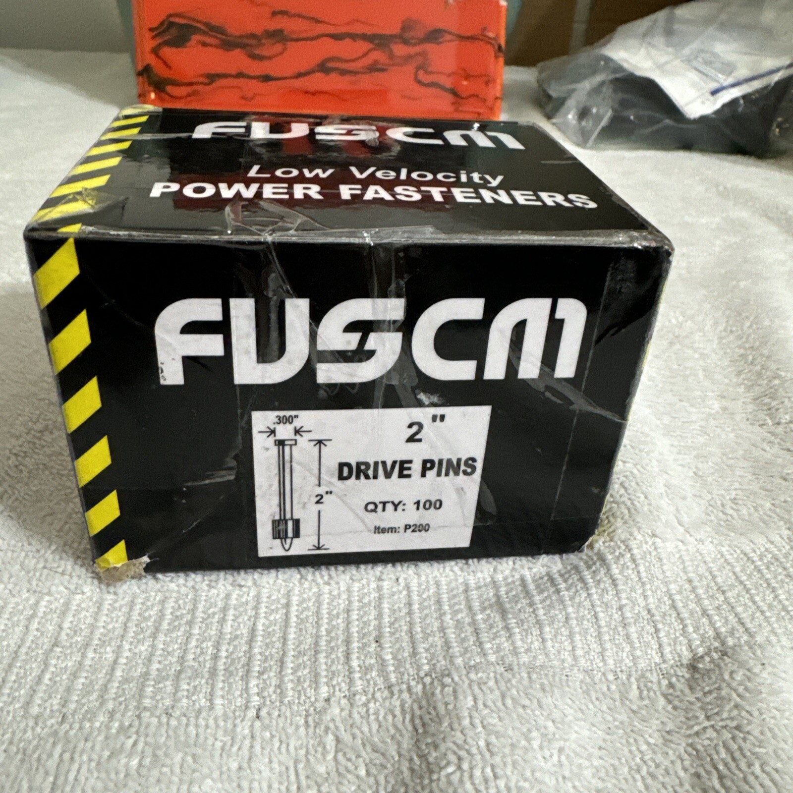 NEW FUSCM 2″ Low Velocity Power Fasteners 100 Count~Compare with Remington