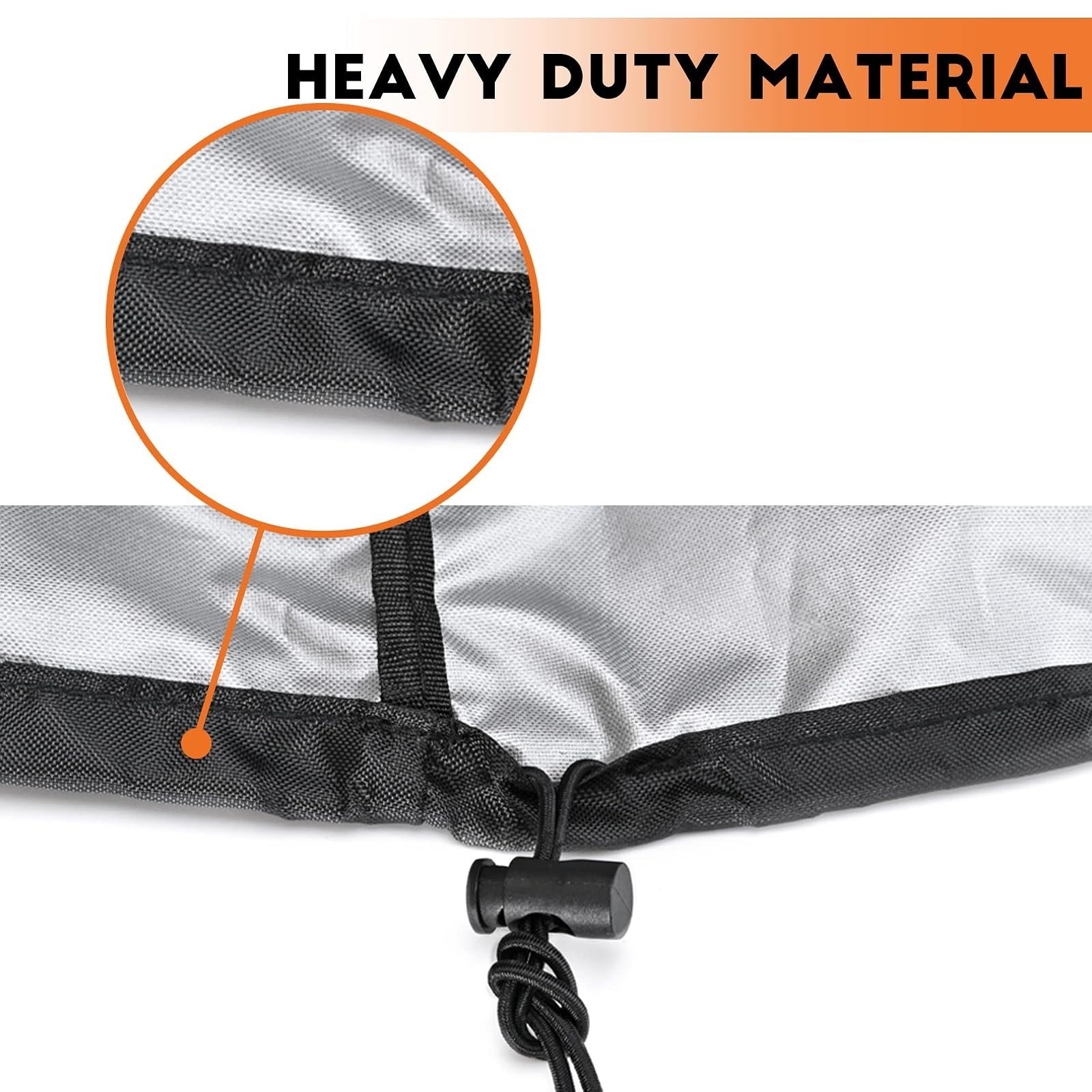 TECARATE 55 Gallon Drum Cover Waterproof Adjustable Drawstring Protection