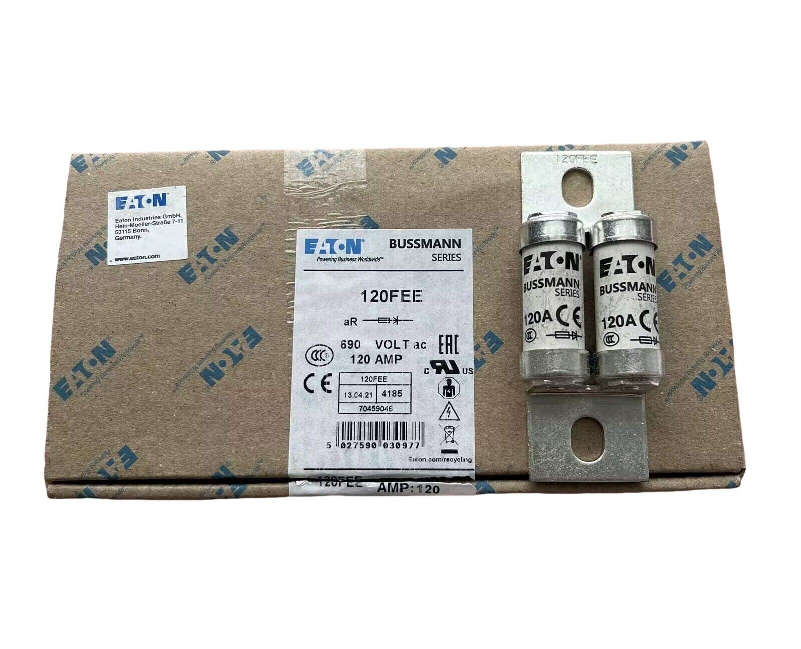 1PC ORIGINAL Bussmann 160FEE 160FEE ( 160A ) 690Vac TYPE T FAST-ACTING FUSE