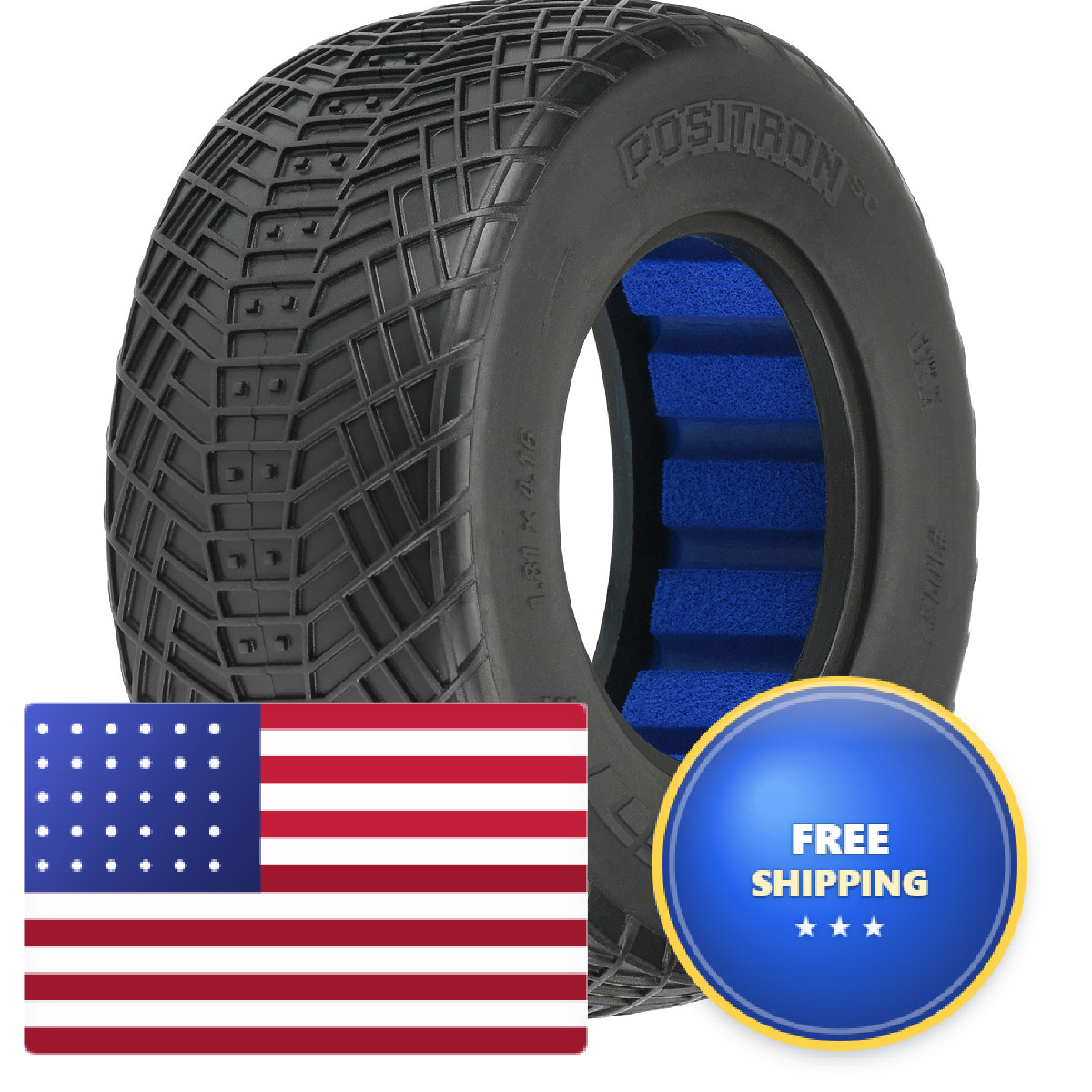 Pro-Line Racing Positron Sc 2.2/3.0 M4 Tire Sc F/R 2 Pro1013703 Rc Tire