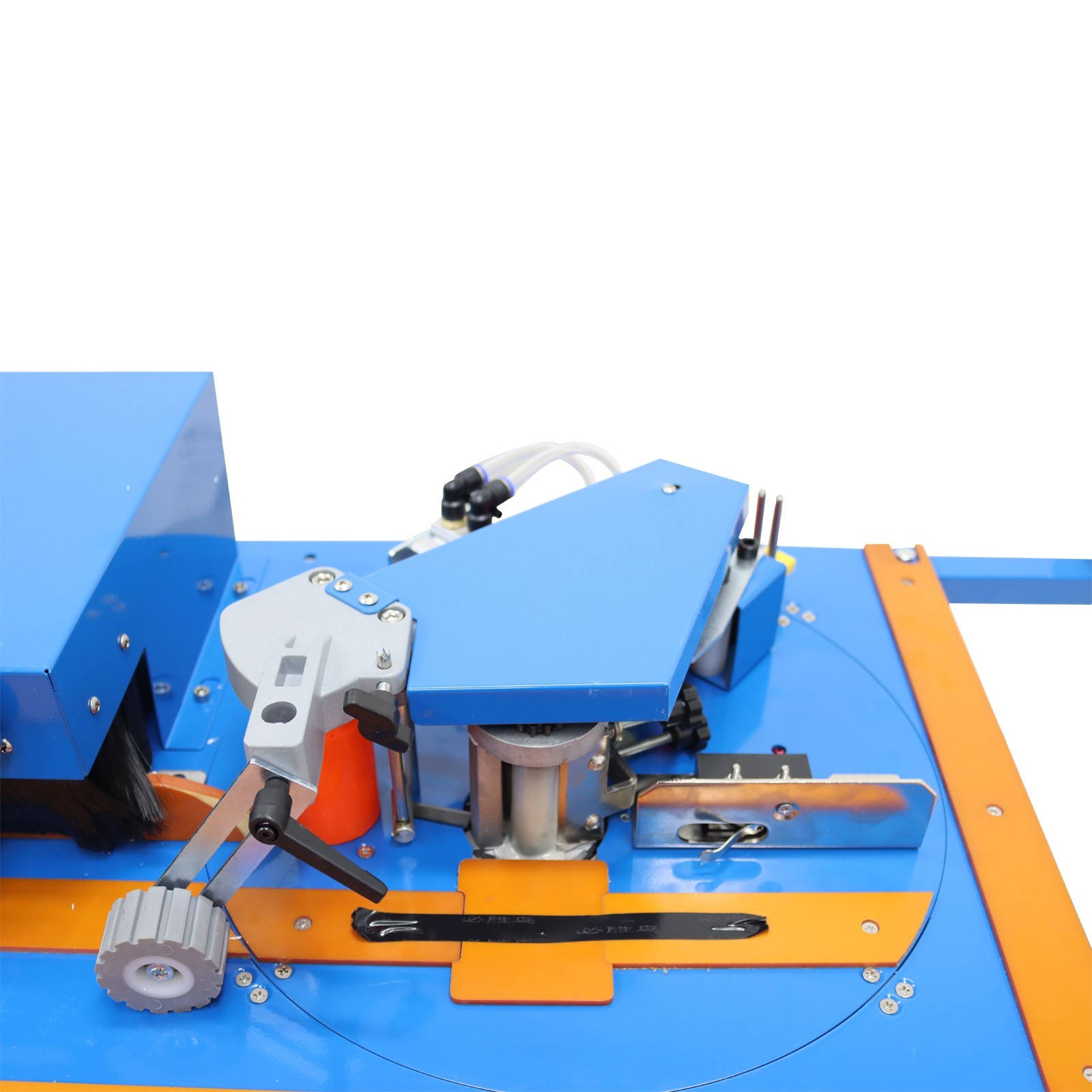 Automatic Curved/Straight Edge Banding Trimming Machine Double-sided Gluing 110V