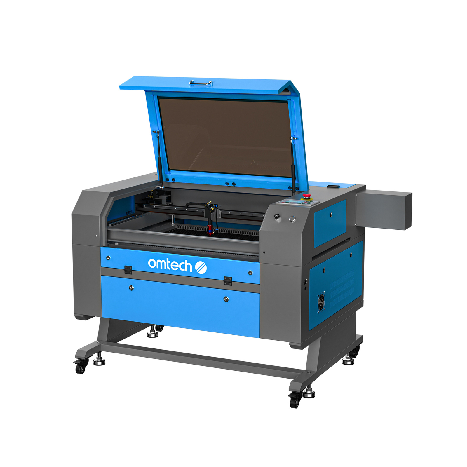 OMTech Upgraded 80W 28×20 CO2 Laser Cutting Machine w Ruida Controls Autofocus