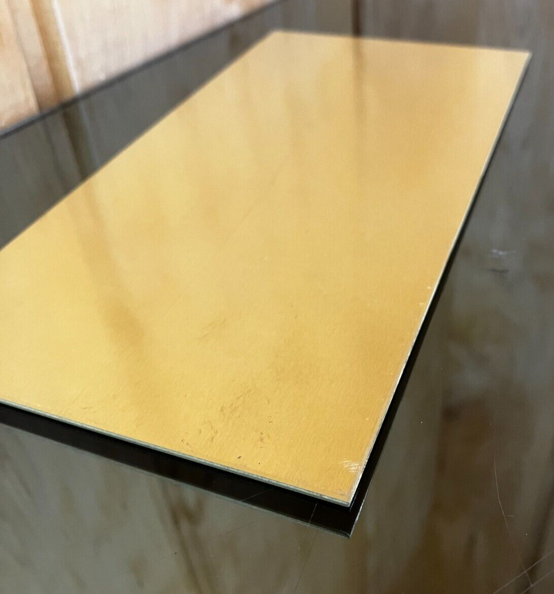 1/16″ BRASS SHEET PLATE NEW 4″X8″ .0625 Thick *CUSTOM SIZES AVAILABLE*