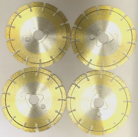 4PK-6″ Soff-Cut YELLOW Diamond Blade Husqvarna 150 Saw Green Concrete*BEST