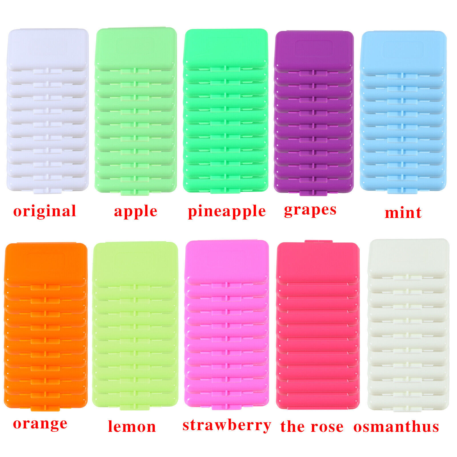 Orthodontic Dental Ortho Wax 10 Scents For Braces Gum Irritation DL