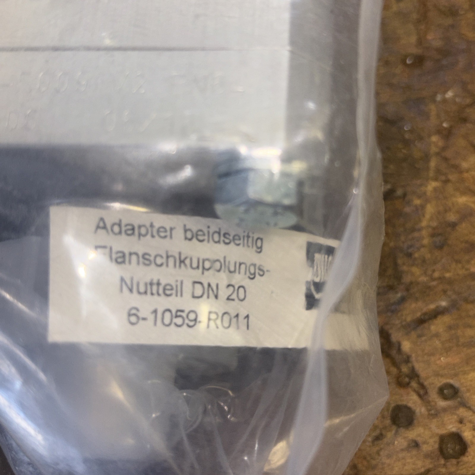 NEW DILO DN 20 6-1059-R011 self sealing hose union or adapter flange