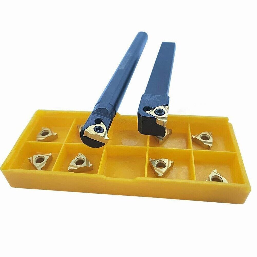 3/8 Threading Tool Holder 1 Set 11ER AG60 Alloy Steel External Internal Lathe