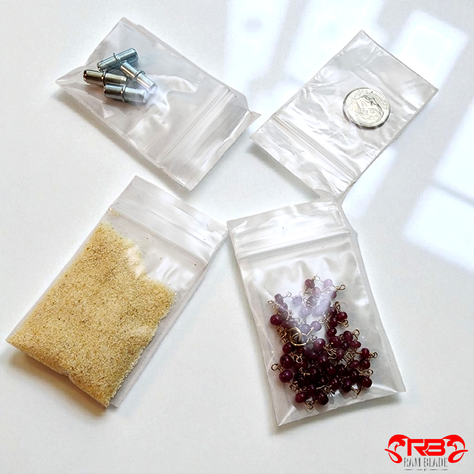 10,000 PCS Small 1.5×2 Inch Reclosable Resealable Clear Zipper Plastic Bags 2Mil