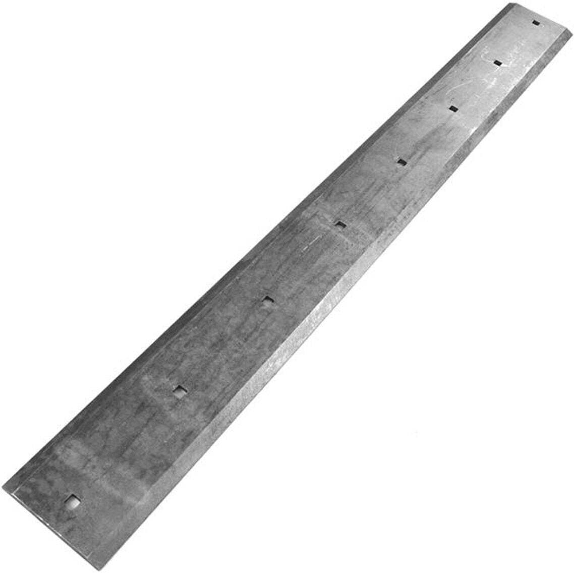 Titan Attachments 74in Hardened Carbon Steel Cutting Edge, Reverse Double Edgeg