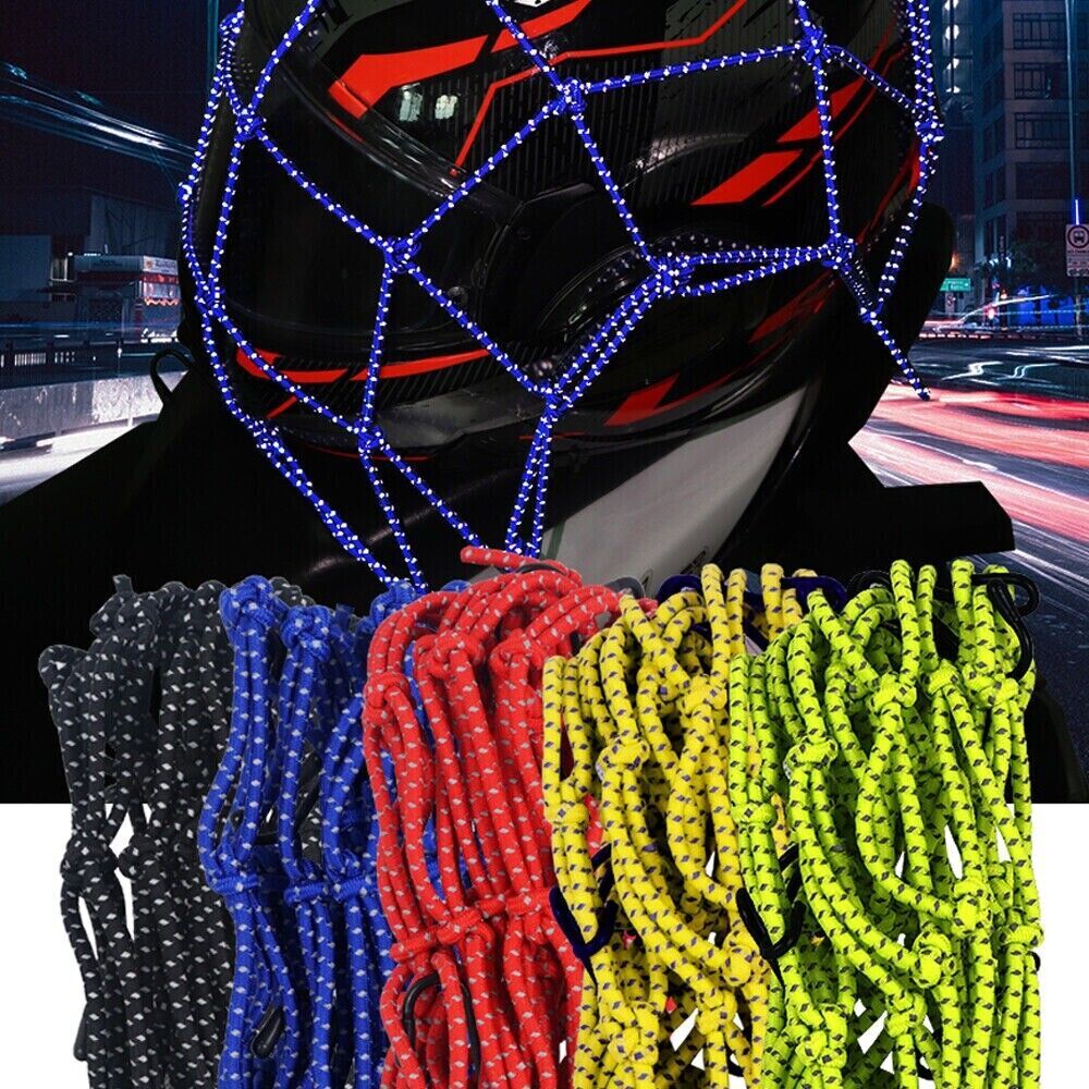 15″X15″ Small Elastic Cargo Bungee Net with 6 Hooks for Bike Bicycle Motorcycle