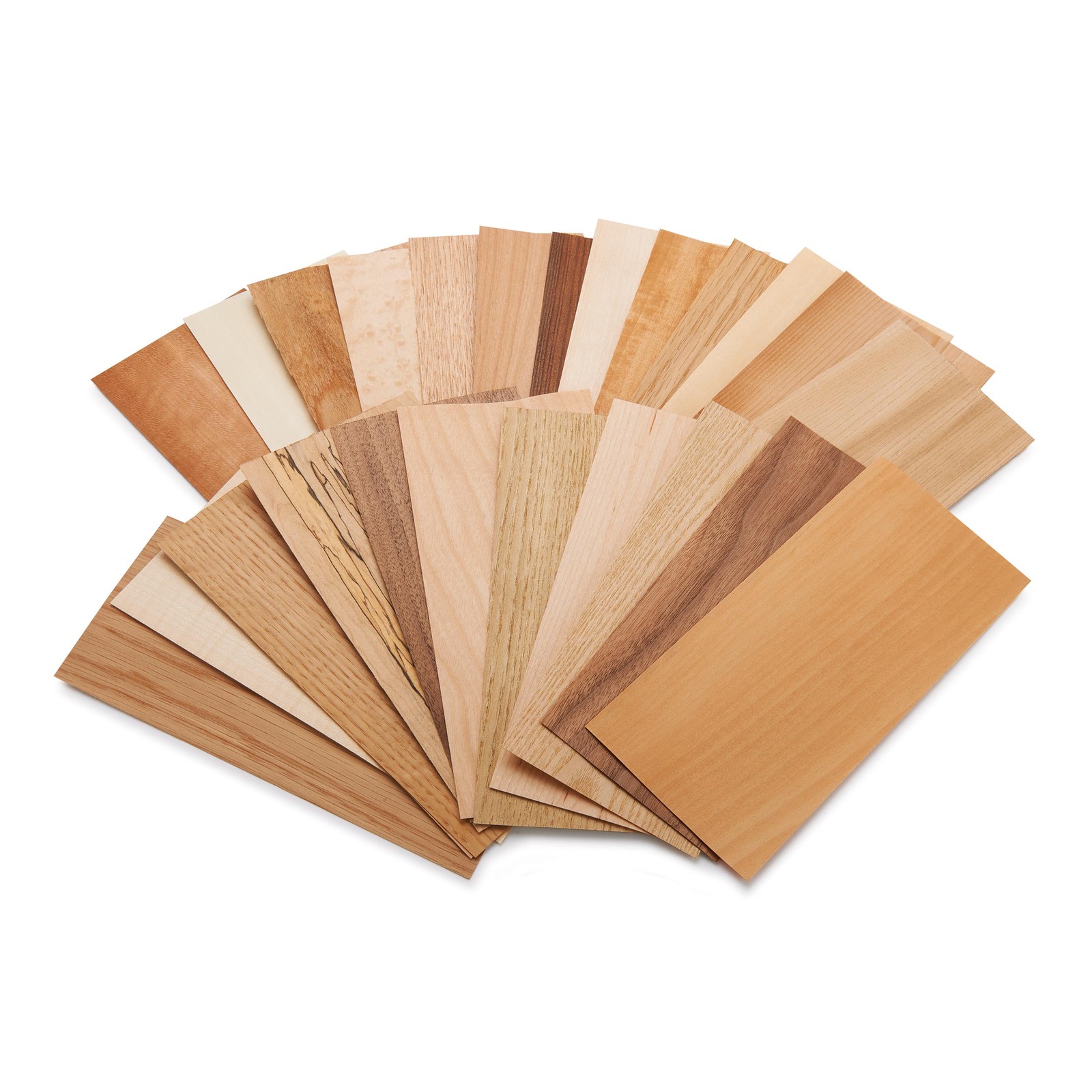 Sauers North American Species Wood Identification Kit & Wood Veneer Sample Pack