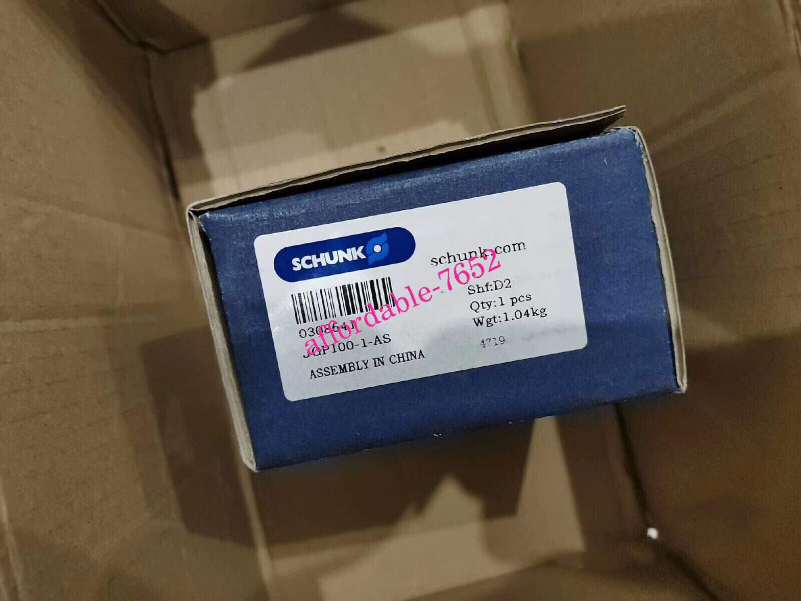 1PCS NEW IN BOX SCHUNK 0308641 JGP100-1-AS / JGP1001AS Via UPS or FEDEX or DHL