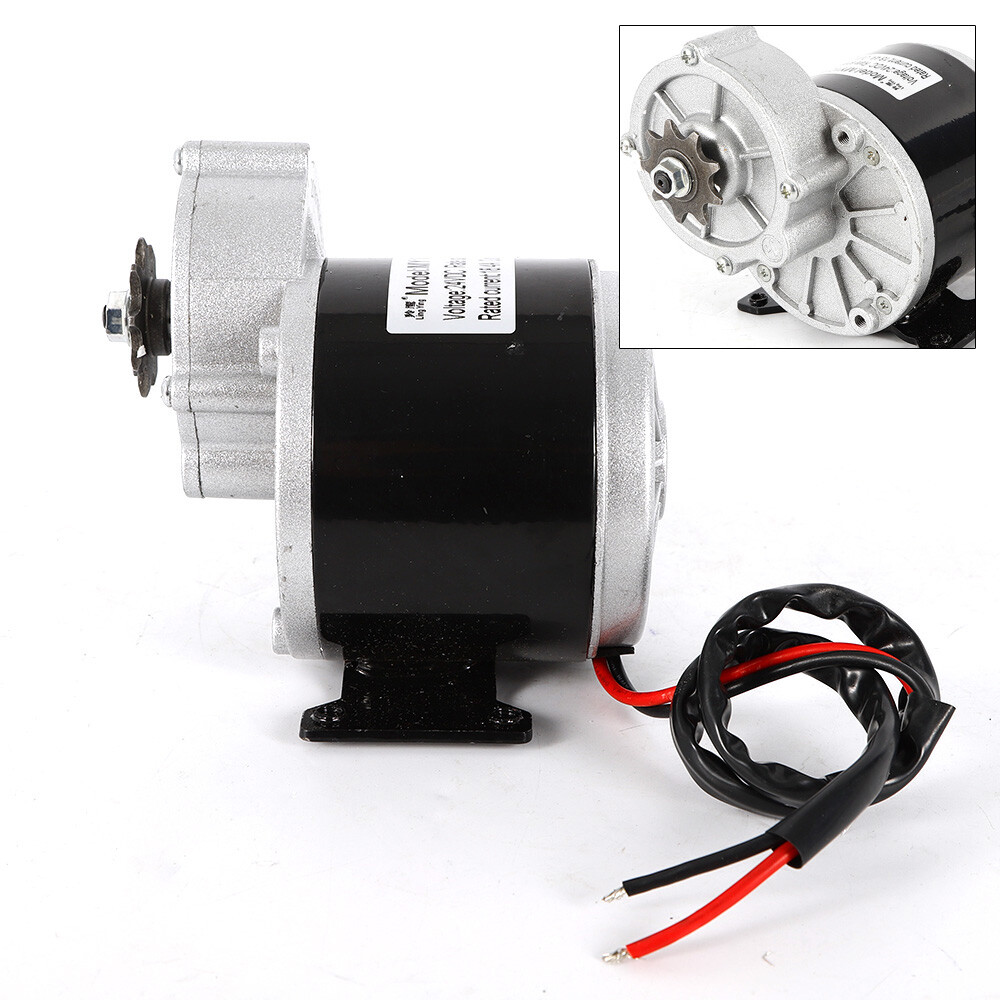 350w 24v 2 Poles Brushed Motor Electric Vehicle Geared Motor Decelerate Motor