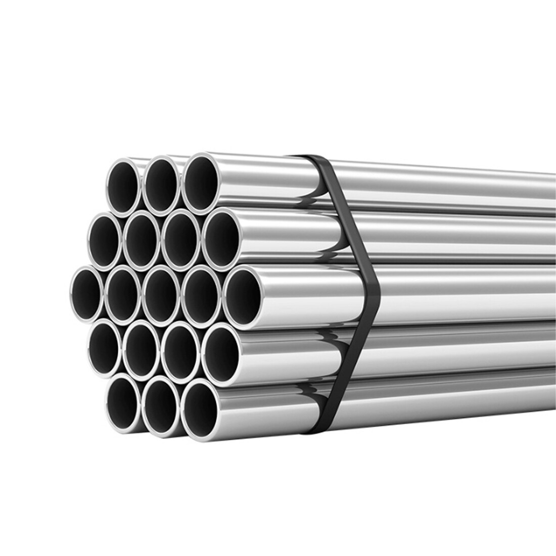 Stainless Steel Round Tube Length 300mm Metal Straight Pipe OD 8mm to 325mm