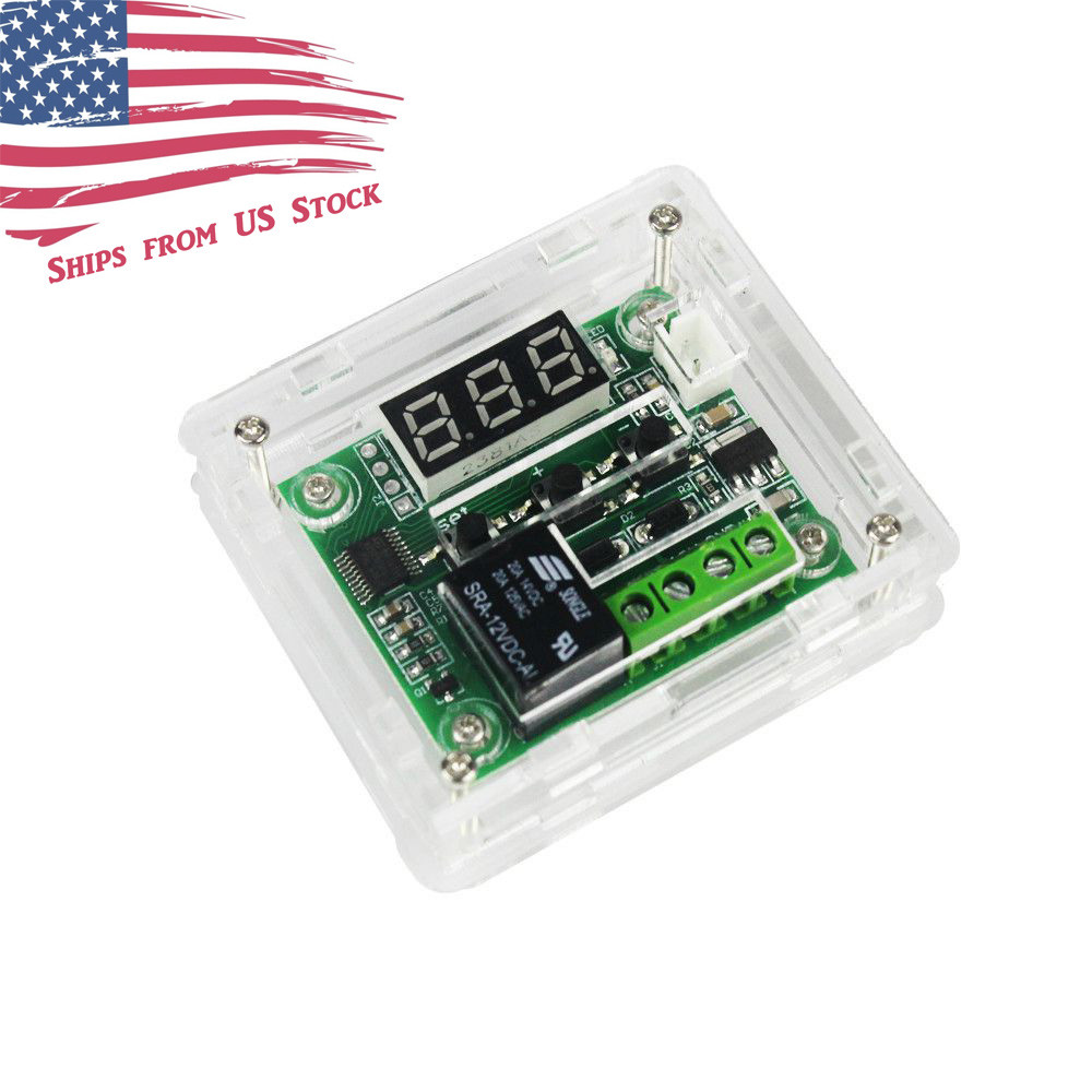W1209 12V -50-110°C Digital Thermostat Temperature Control Switch Sensor + Case