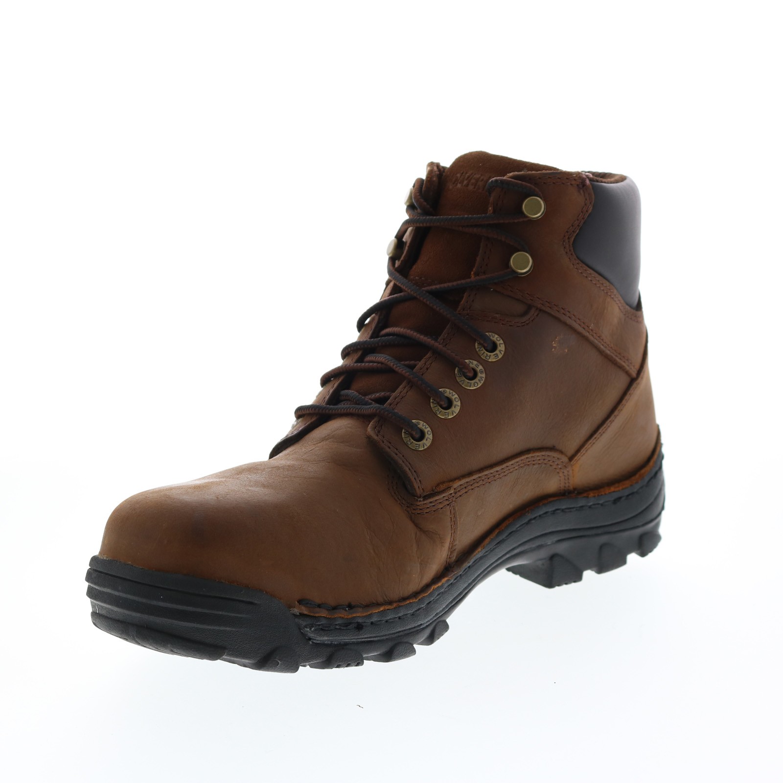 Wolverine Durbin Waterproof Steel Toe 6″ Mens Brown Work & Safety Boots