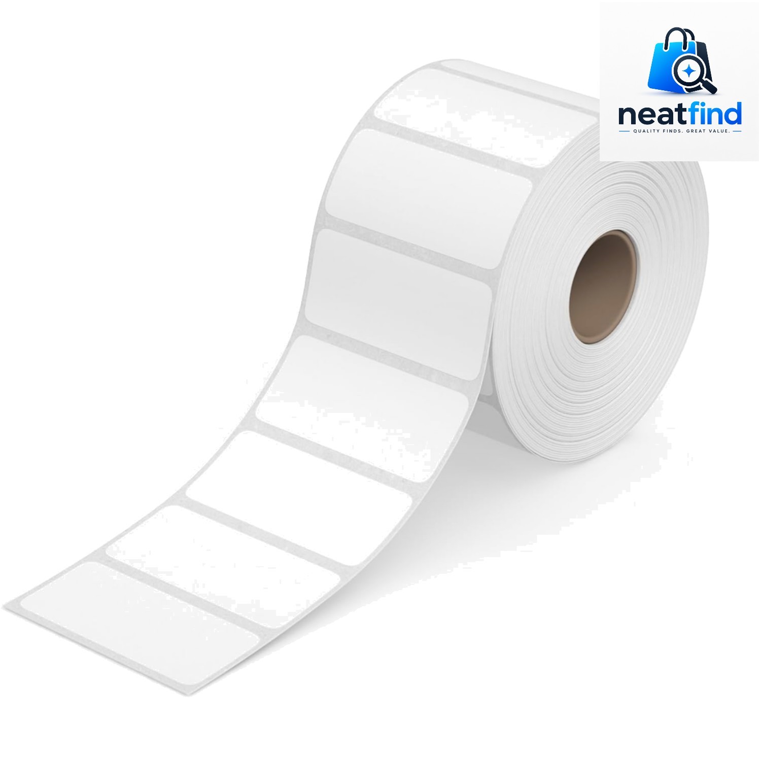 Direct Thermal 2×1 Barcode Labels – Roll of 1,000 Thermal Labels | Commercial…