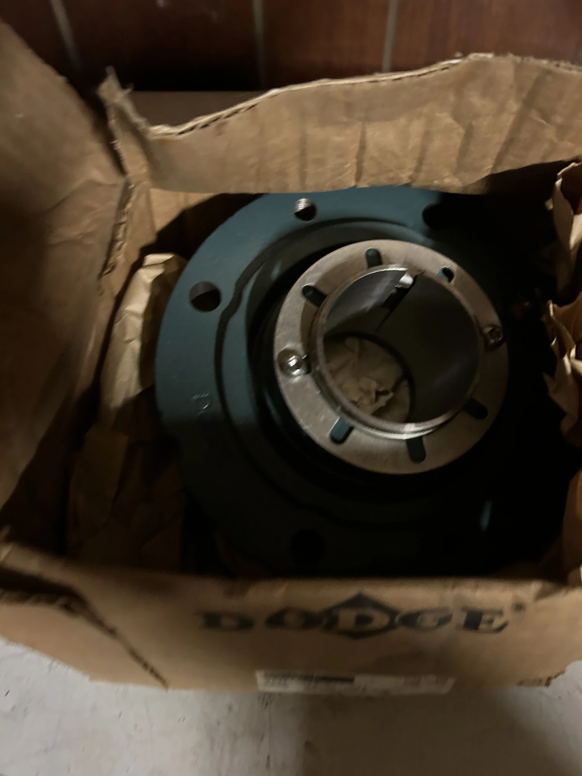 DODGE FC-TP-207P Flange Bearing Housing Split Taper Bushing Cast Iron Green