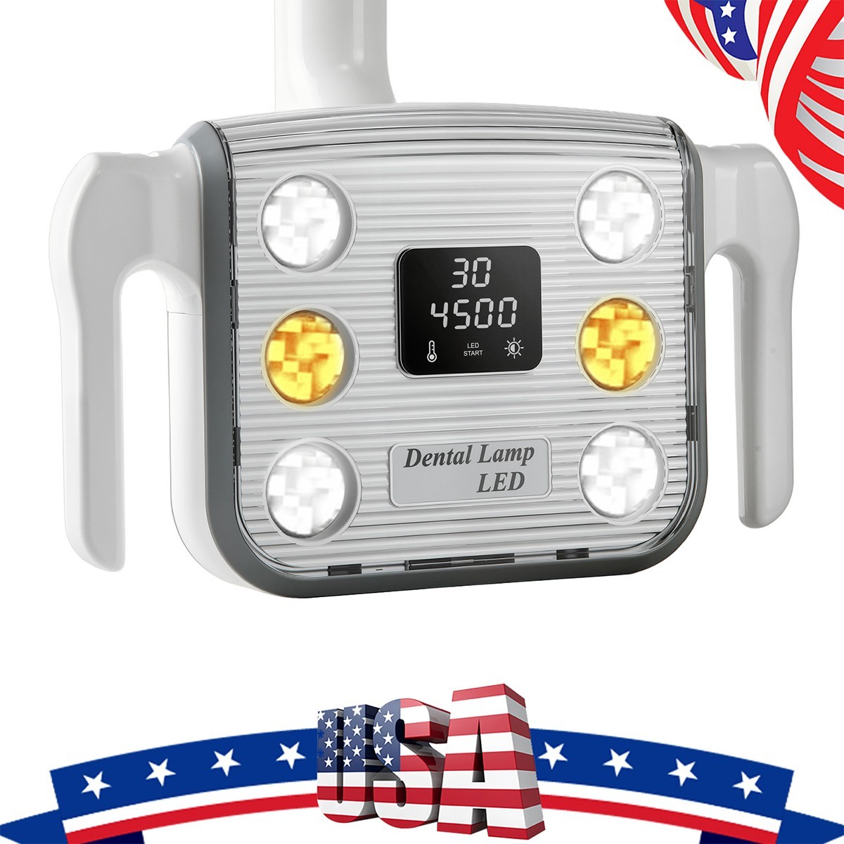 15W Dental 6 LED Lamp Oral Light Lamp For Unit Chair 8-level adjustable