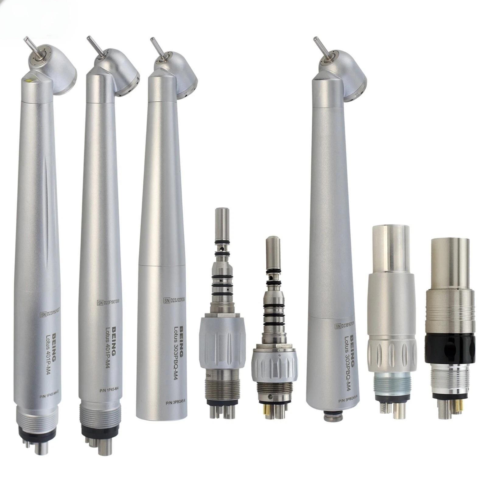 BEING Dental 45° Angle Surgical Handpiece LED For KaVo NSK Coupler 4 Hole 6 Pin