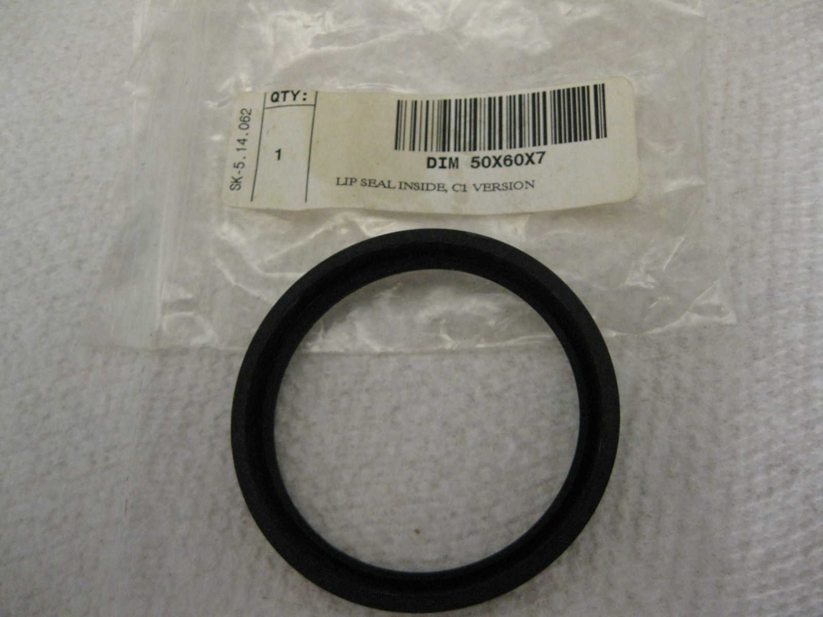 Hydromat Inc. 50mm x 60mm x 7mm Lip Seal C1 Version