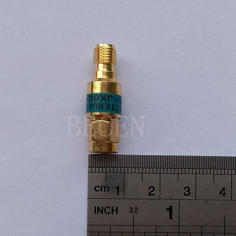 2pcs 2W Fixed SMA Attenuator attenuation 15db DC-6GHz Microwave