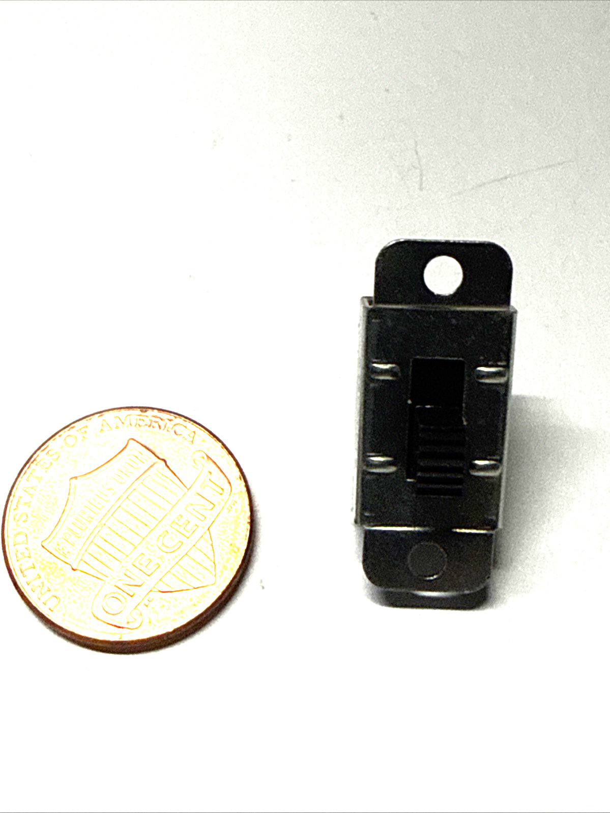 one SPST Slide Switch 3A- 125 VAC / 0.5A -125 VDC made by STACKPOLE