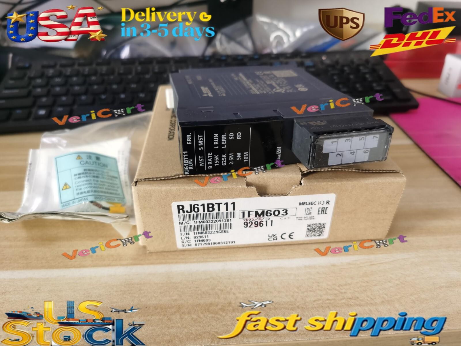 1PC Mitsubishi RJ61BT11 MODULE PLC RJ61BT11 New Expedited Shipping
