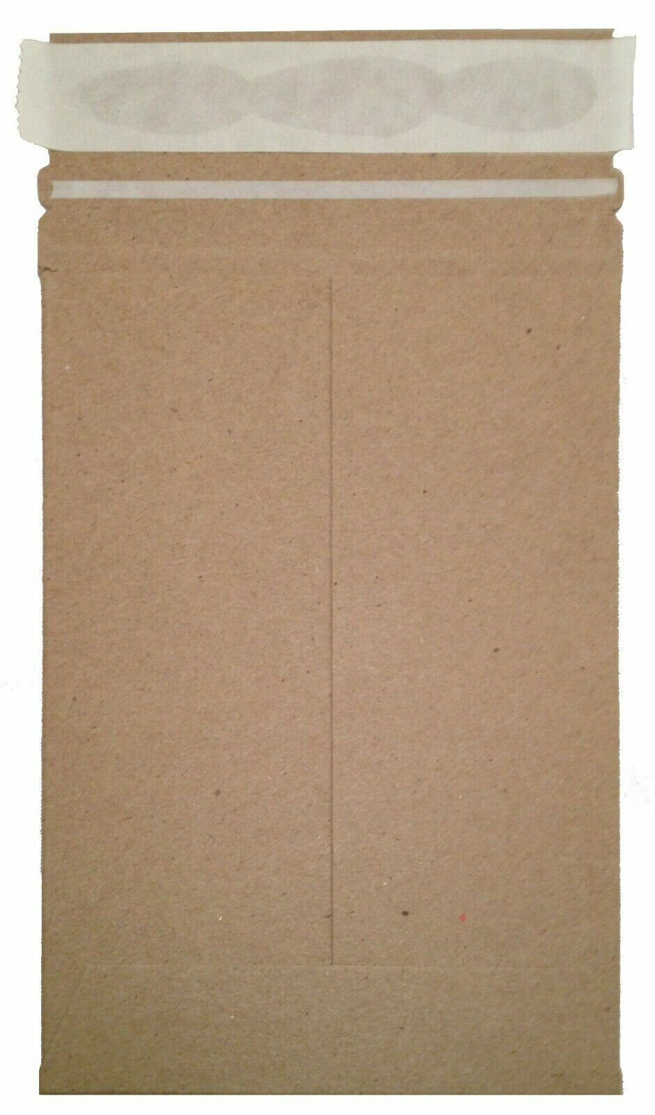 100 6 x 8 No Bend Mailers Kraft Self Seal Photo Document Flat Rigid Envelope