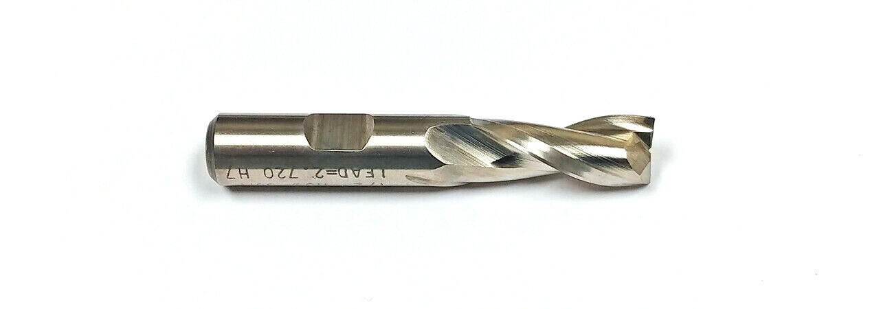 12.5mm (.4921″) 2 Flute HSS NCC End Mill MF40001215