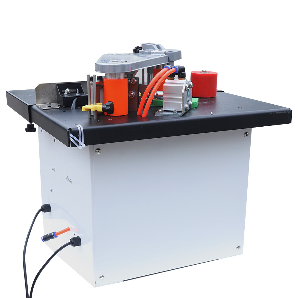 1200W Portable Edge Bander Machine Double Side Gluing Wood Banding Machine 110V