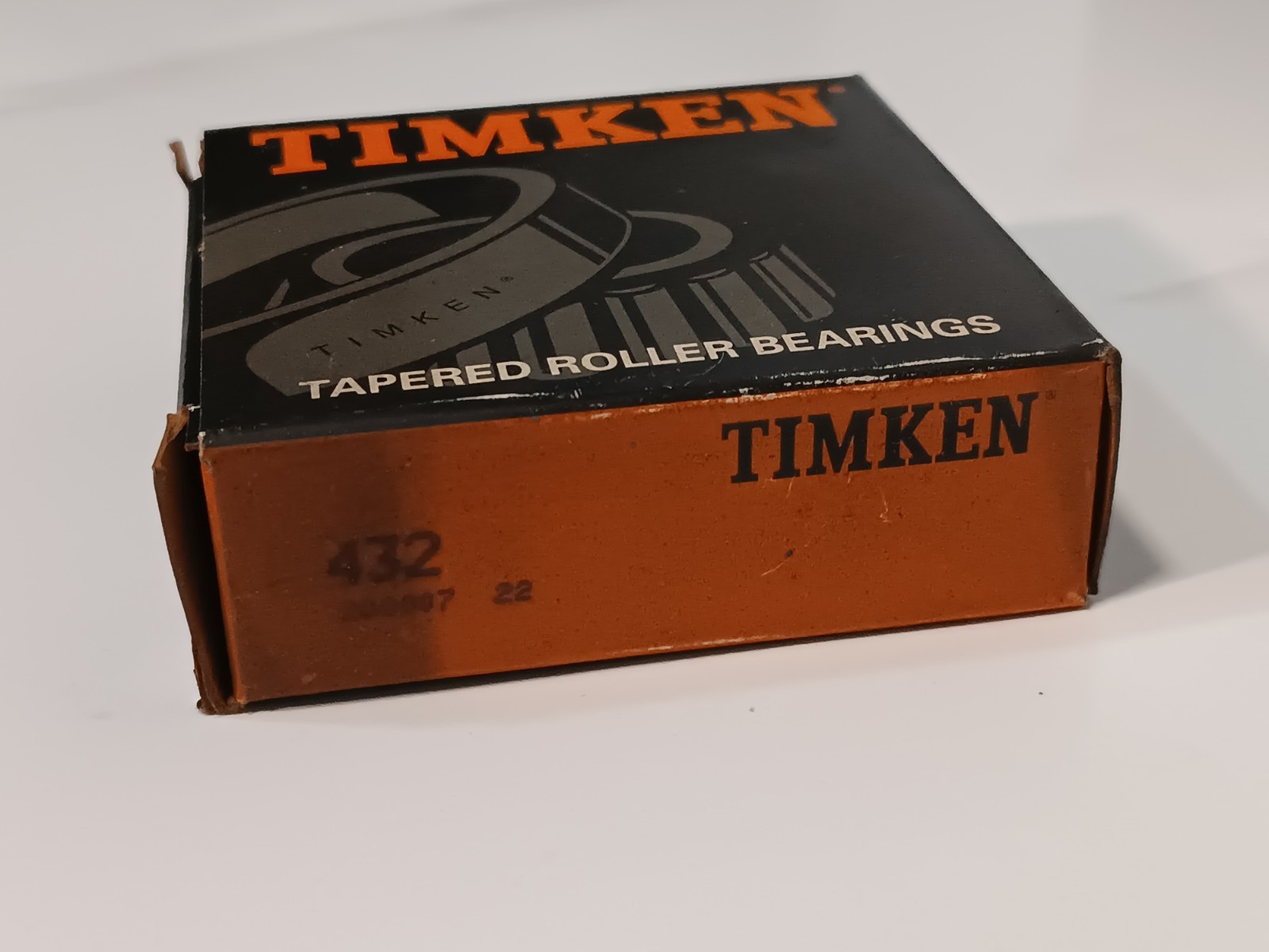 Timken 432 Tapered Roller Bearing Cup, 3.75″ OD, 0.875″ Width, Chrome Steel