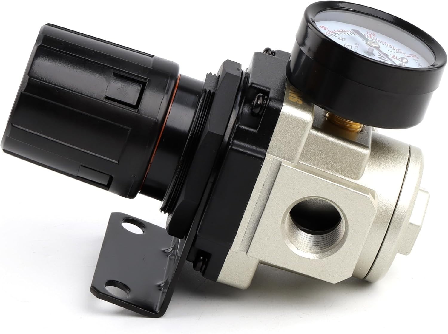 1/2 NPT Air Pressure Regulator – Adjustable 0-150 PSI & Bracket
