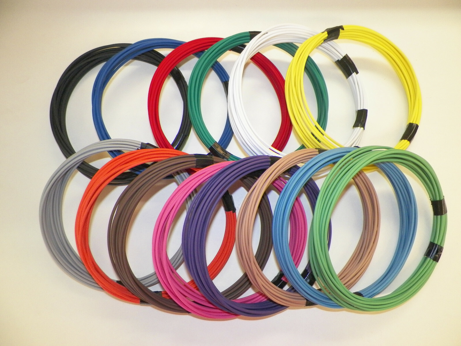 16 gauge TXL wire – Individual Solid Color and Size Options