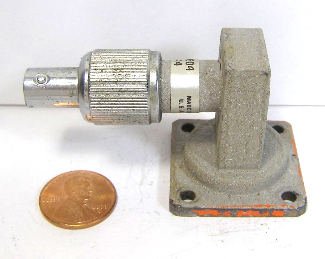 PRD MODEL: 6604 CRYSTAL DETECTOR 12.4-18GHz RR-62 UG-419/11
