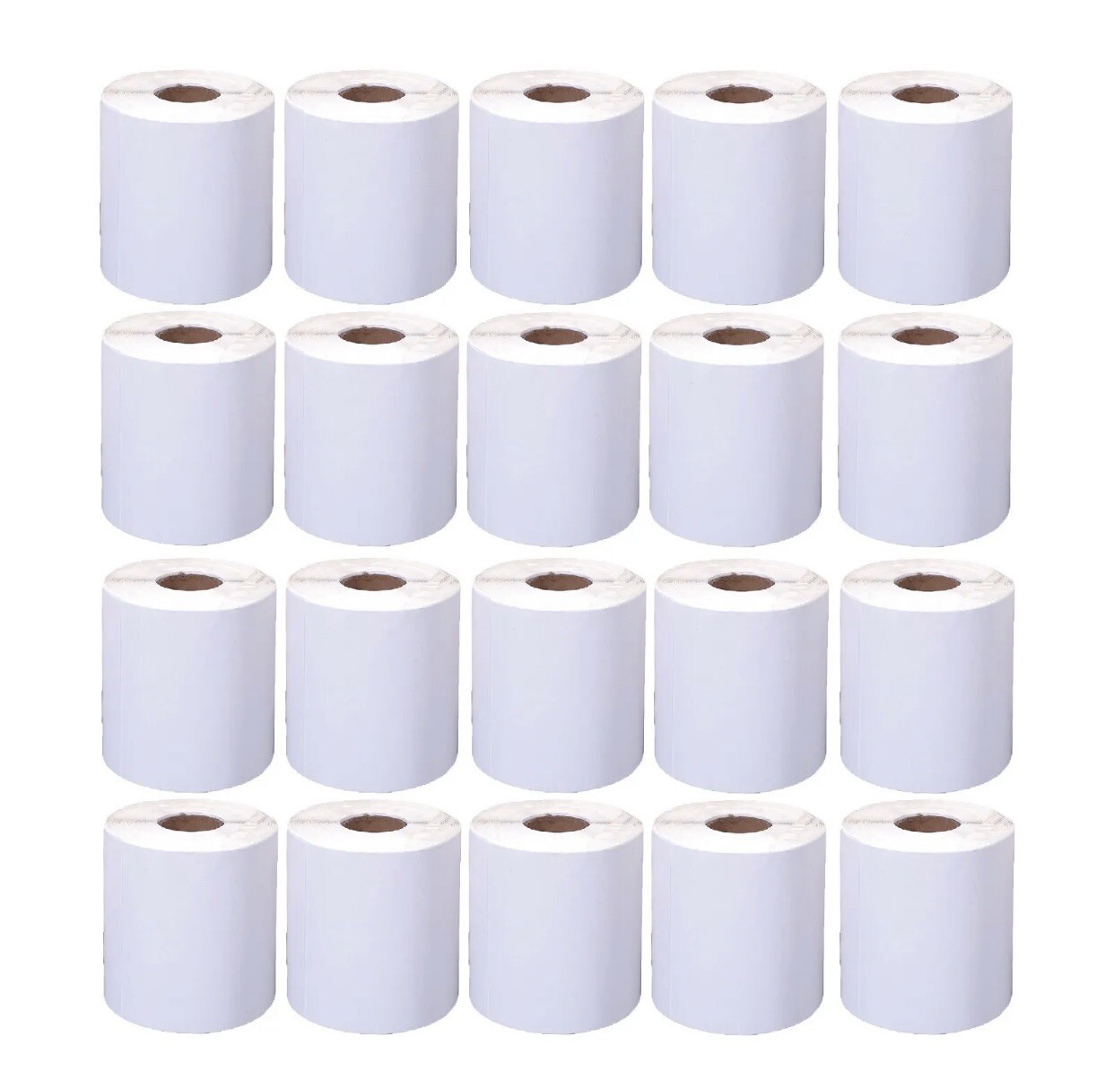 20 Rolls 4×6 Direct Thermal Shipping Labels – 250 per roll – 5000 labels Zebra