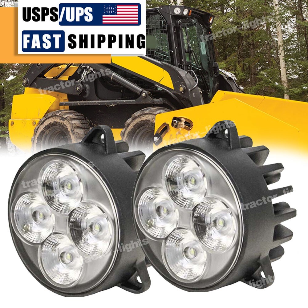 LED Headlight LH RH Front lamps For New Holland L215,L216,L218,L220,L221,L223