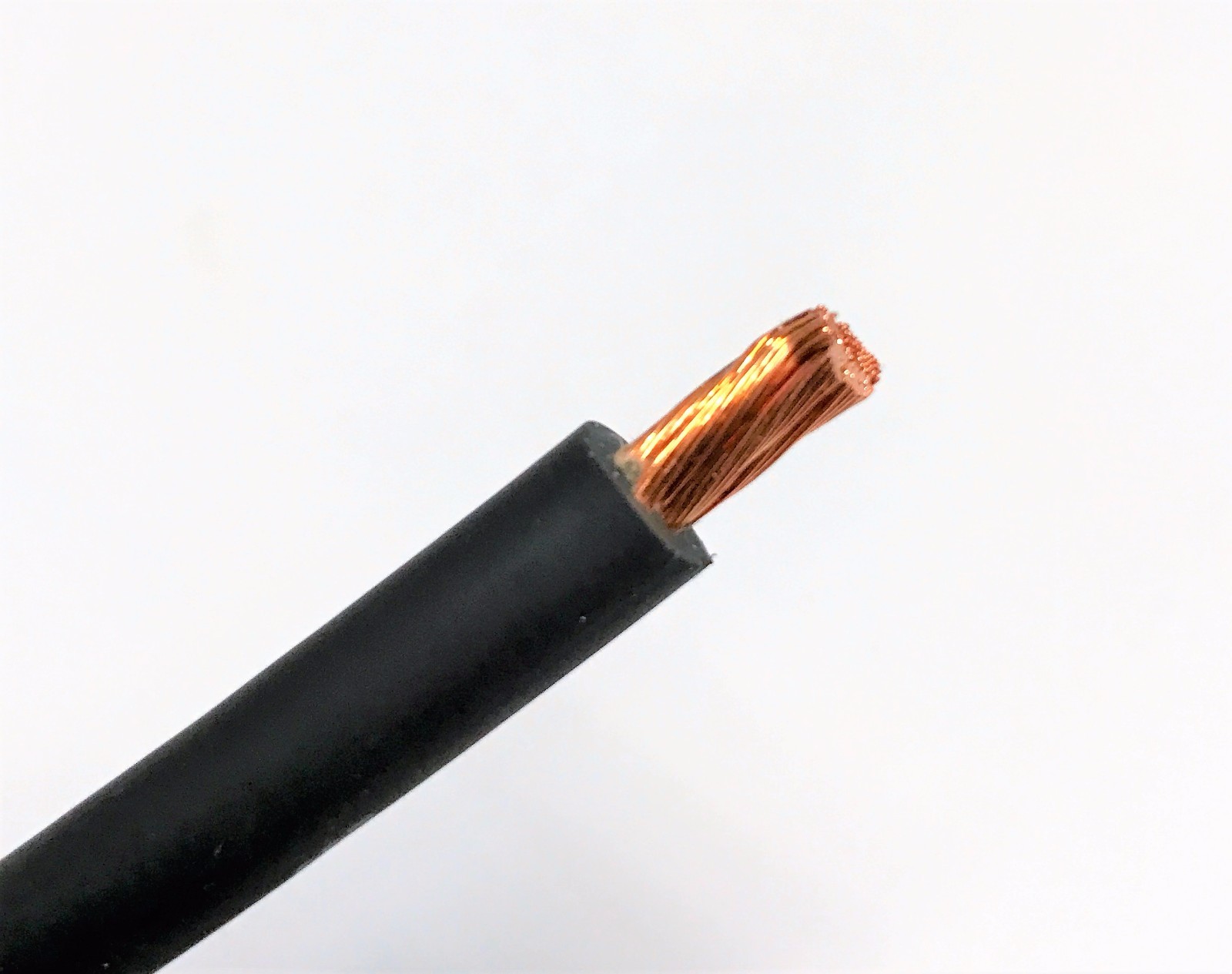 30′ FT 8 AWG GAUGE WELDING & BATTERY CABLE BLACK USA COPPER