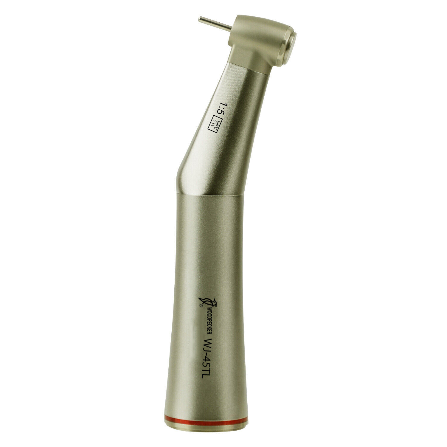 Woodpecker 1:5 Dental High Speed Increasing Contra Angle Handpiece 4Hole WJ-45TL