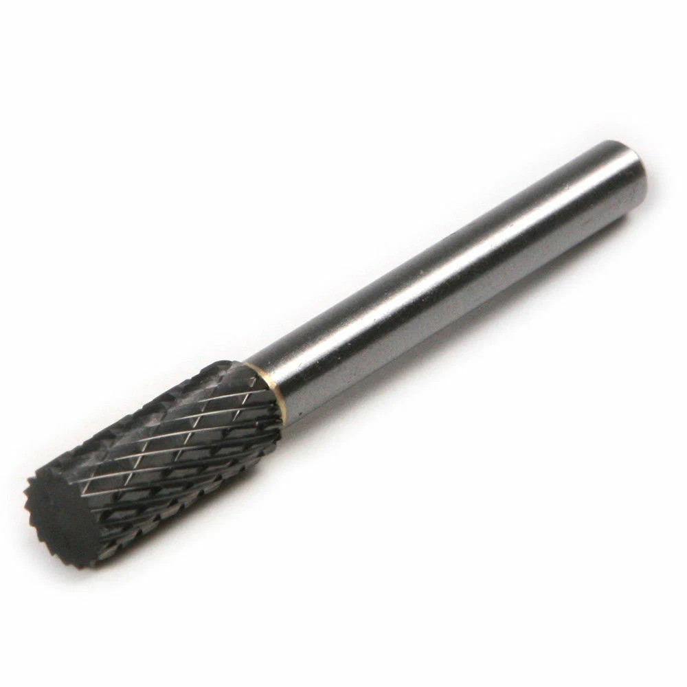 5 Types Dental Shank Metal Cylindrical Grinder Cutter Tool Carbide Burr ACDFG