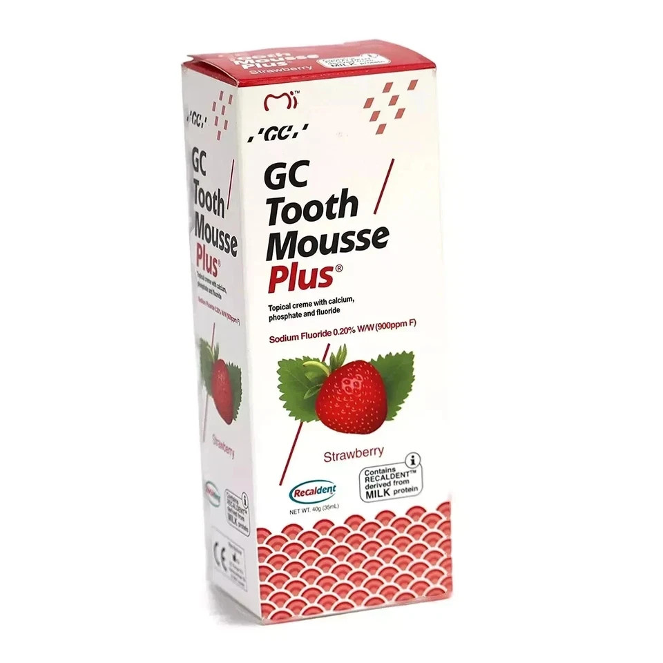 GC Tooth Mousse plus Strawberry Flavour FREE SHIPING