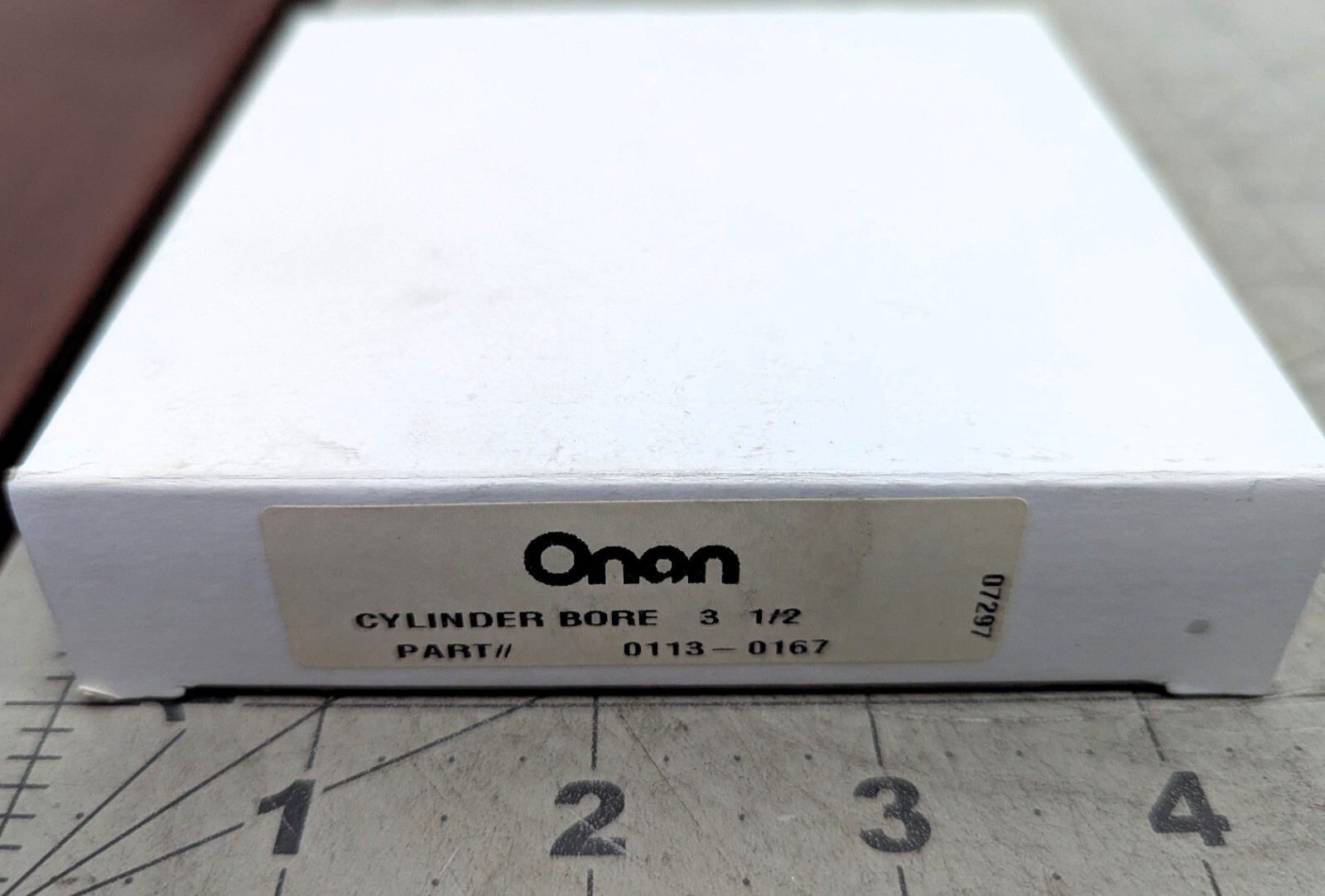 MEP802A, MEP803A Piston Ring Set STD MDJE MDJF DJE Ring Set. 3.50” Bore [C8FL]