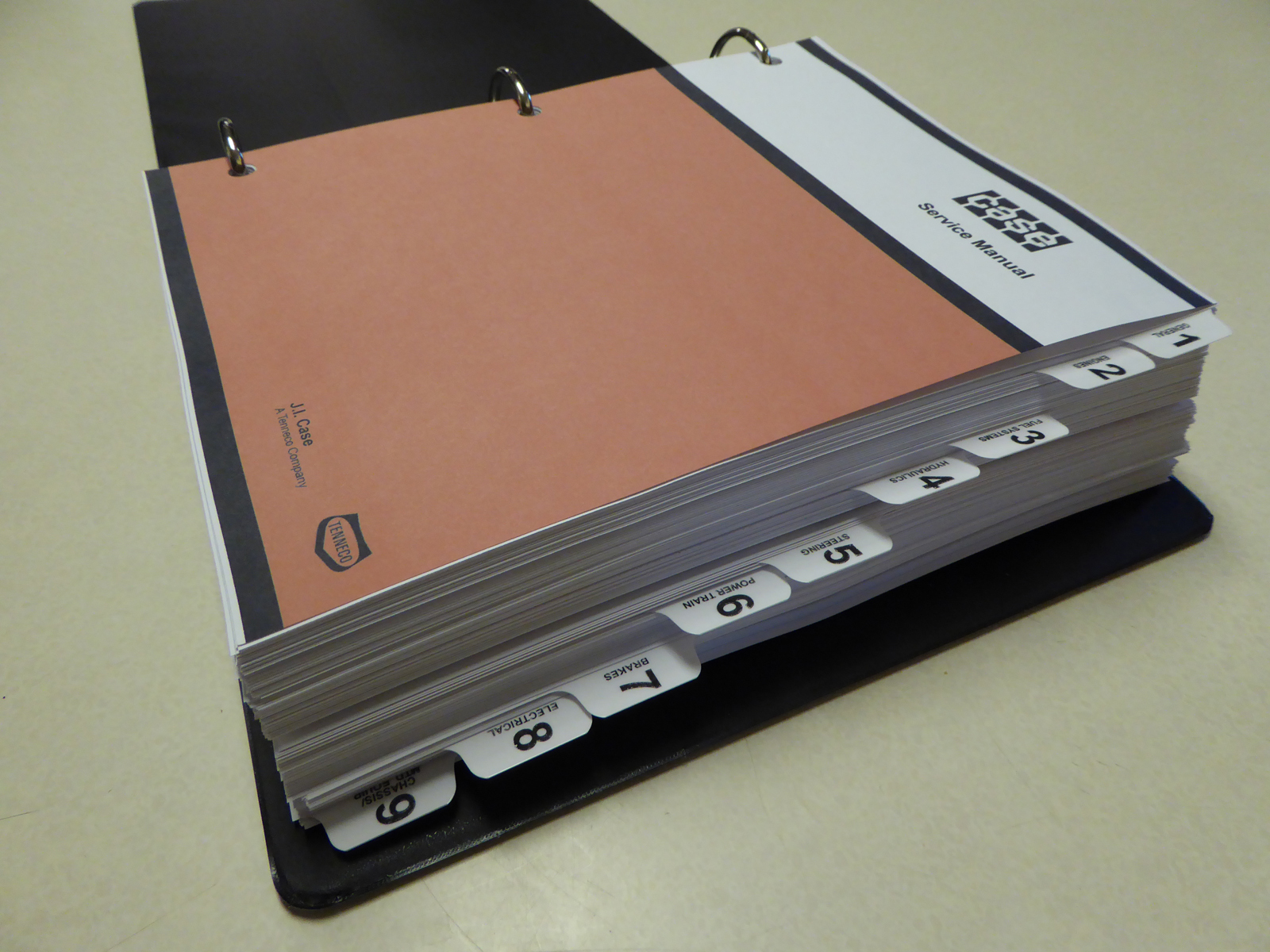 Case 580C Loader Backhoe Service Manual Repair Shop Book NEW with Binder