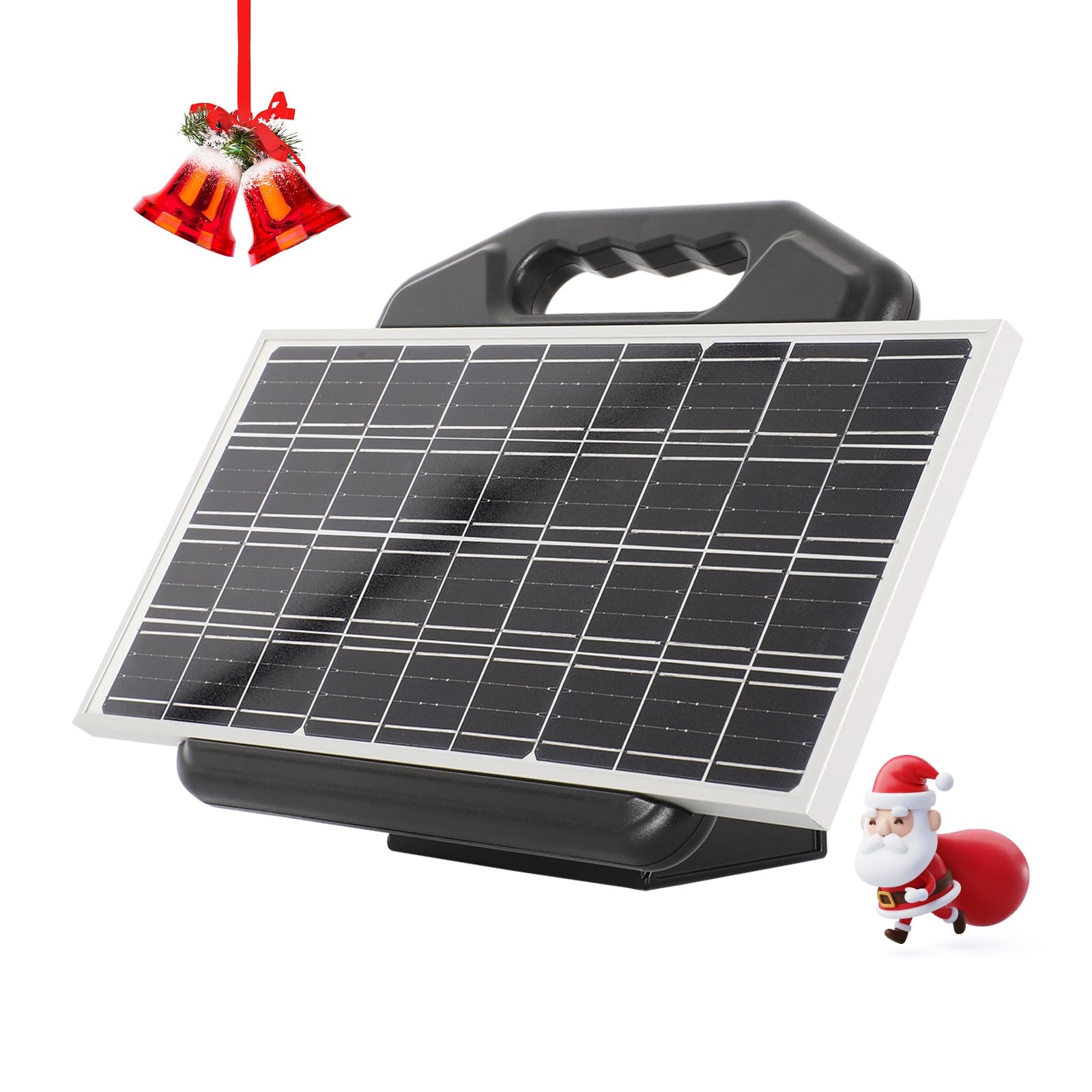 S2500 2.2 Joule Solar Fence Charger, 60 Miles Solar Electric Fence Charger for L